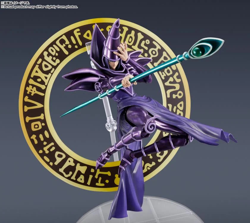 PREORDER Yu-Gi-Oh! Duel Monsters S.H.MonsterArts Dark Magician Action Figure