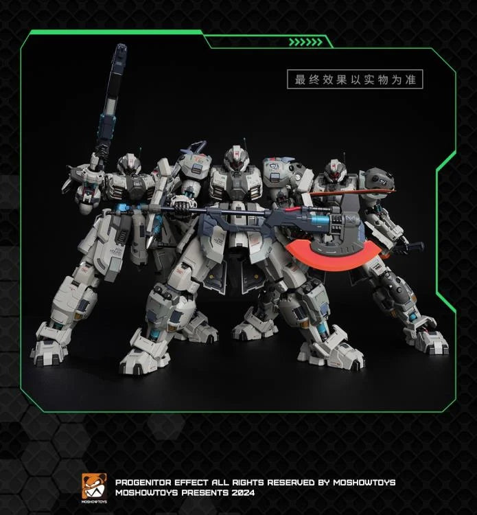 PREORDER Progenitor Effect Illustrious Class ZY006 Team Foxhound Butcher Mecha Action Figure Set