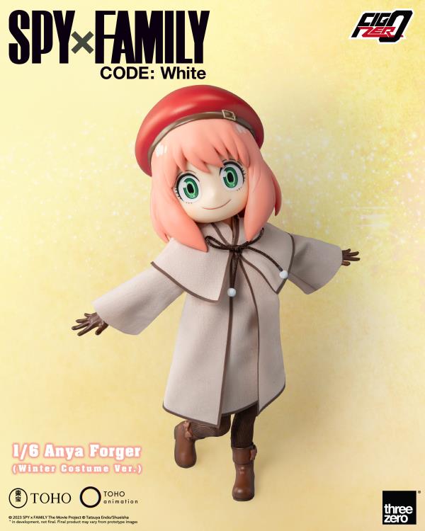 PREORDER Spy x Family Code: White FigZero Anya Forger (Winter Costume Ver.) 1/6 Scale Figure