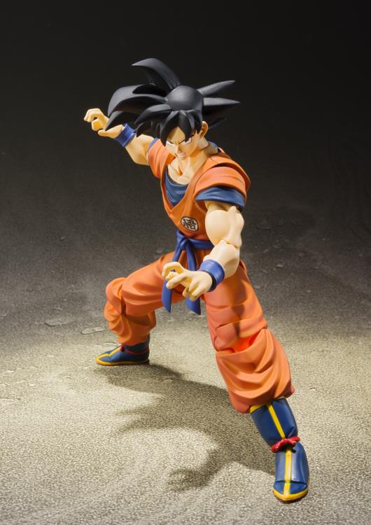 IN STOCK S.H.Figuarts SON GOKU A SAIYAN RAISED ON EARTH