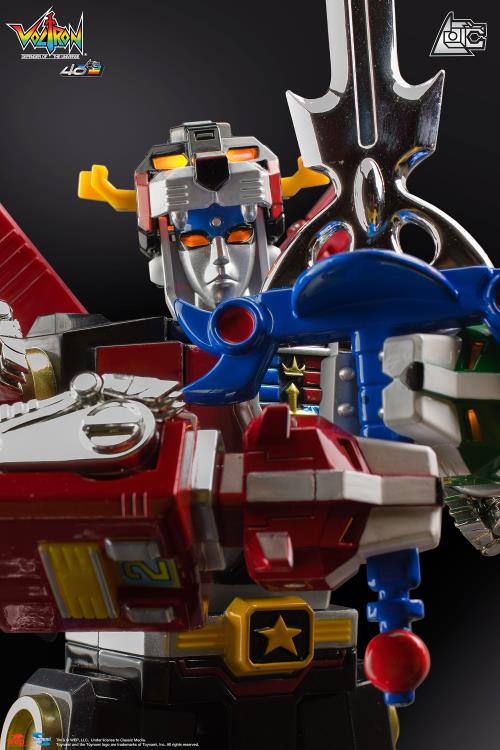PREORDER Voltron: Defender of the Universe 40th Anniversary Voltron Collector's Set