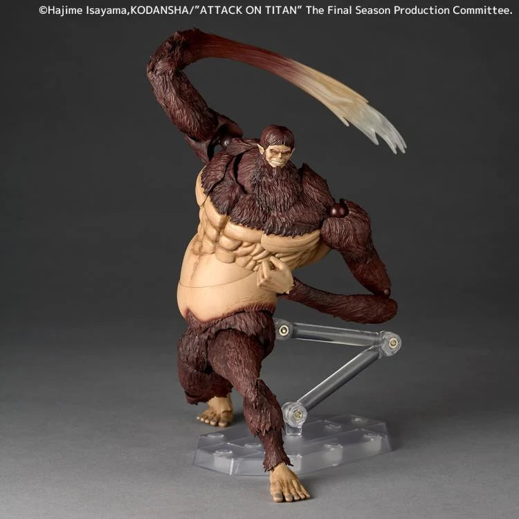 PREORDER Attack on Titan Amazing Yamaguchi Revoltech NR097 Beast Titan Action Figure