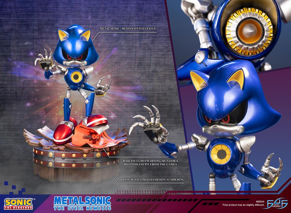 PREORDER Sonic The Hedgehog Metal Sonic The Steel Nemesis Limited Edition Statue