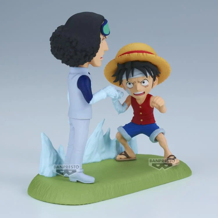 PREORDER One Piece World Collectable Figure Log Stories Monkey D. Luffy vs. Kuzan