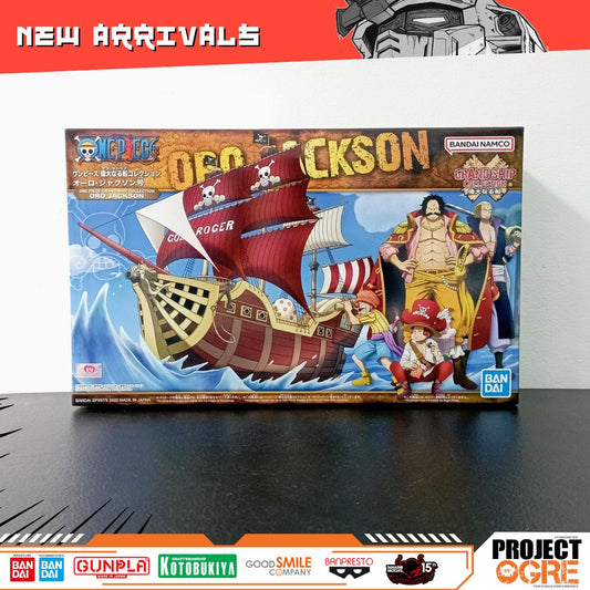 IN STOCK One Piece Grand Ship Collection Gol D Roger: Oro Jackson Model Kit