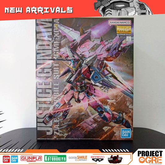 IN STOCK MG 1/100 Justice Gundam