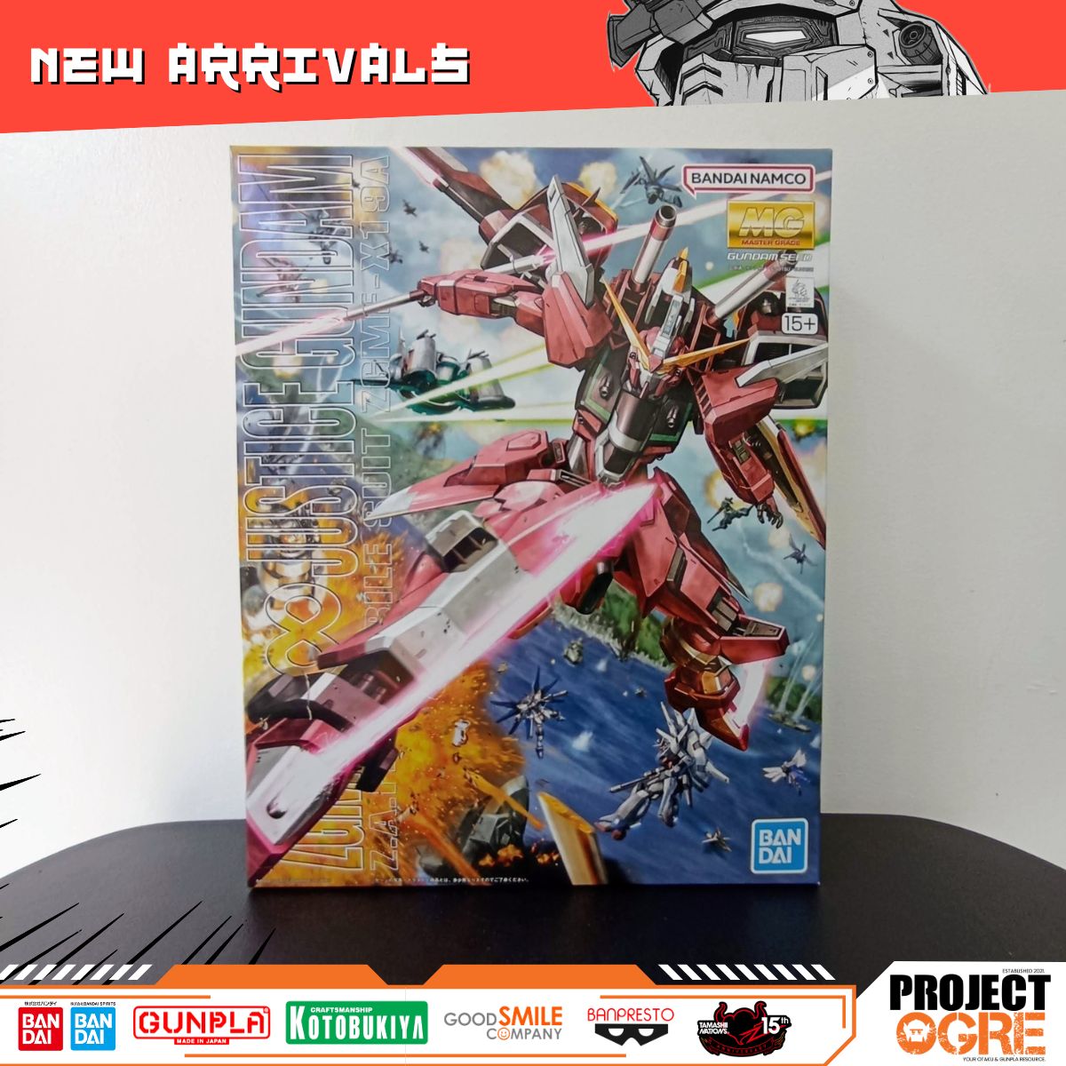 IN STOCK MG 1/100 Infinite Justice Gundam