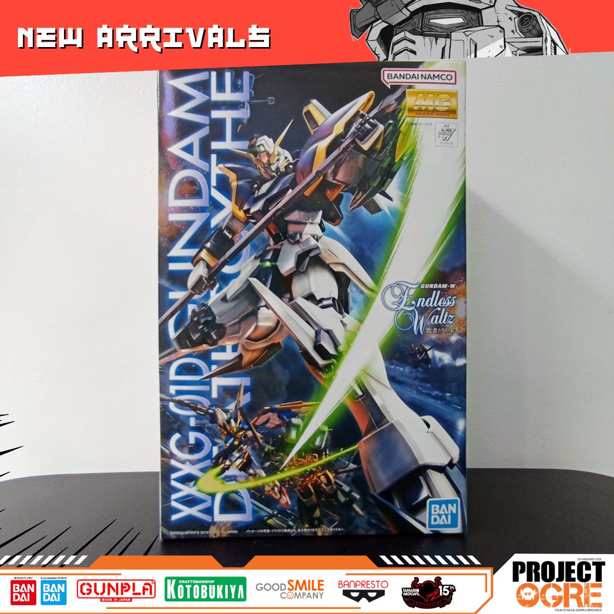 IN STOCK MG 1/100 Gundam Deathscythe ENDLESS WALTZ XXXG-01D