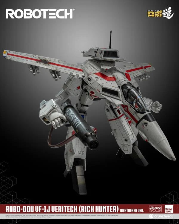 PREORDER Robotech ROBO-DOU VF-1J Veritech (Rick Hunter Weathered Ver.) BBTS Exclusive Action Figure