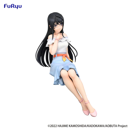 PREORDER Rascal Does Not Dream Series Noodle Stopper Figure -Mai Sakurajima Summer Outfit ver.-