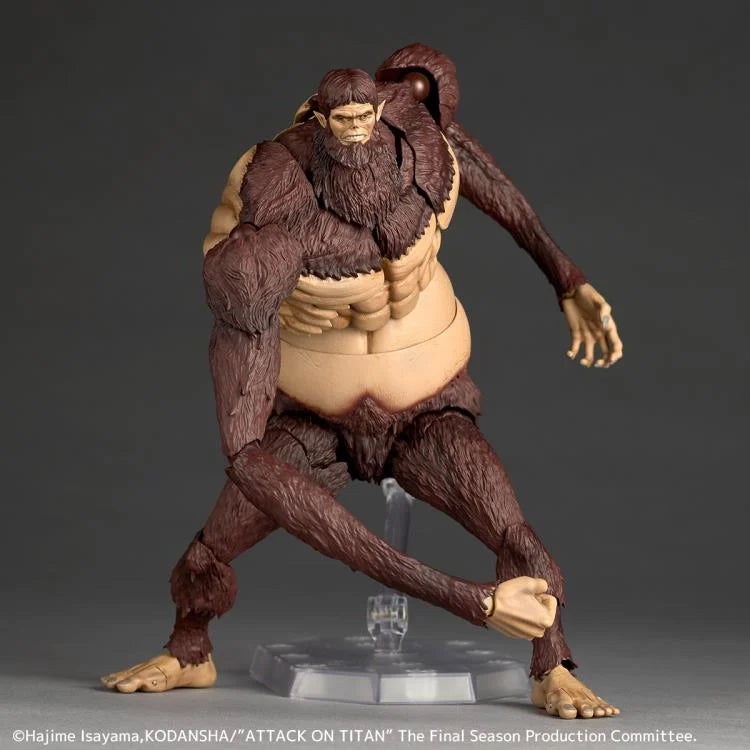 PREORDER Attack on Titan Amazing Yamaguchi Revoltech NR097 Beast Titan Action Figure