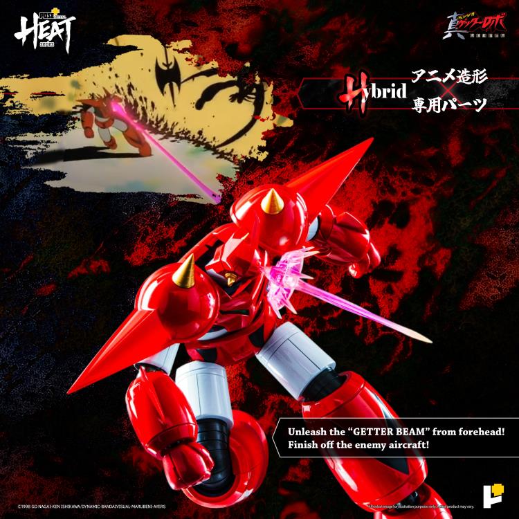 PREORDER Getter Robo Armageddon Pose+ Metal Heat Series Getter Dragon Action Figure