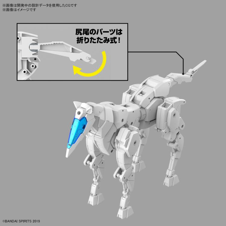 PREORDER 30MM 1/144 Extended Armament Vehicle (HORSE MECHA Ver.) [WHITE]