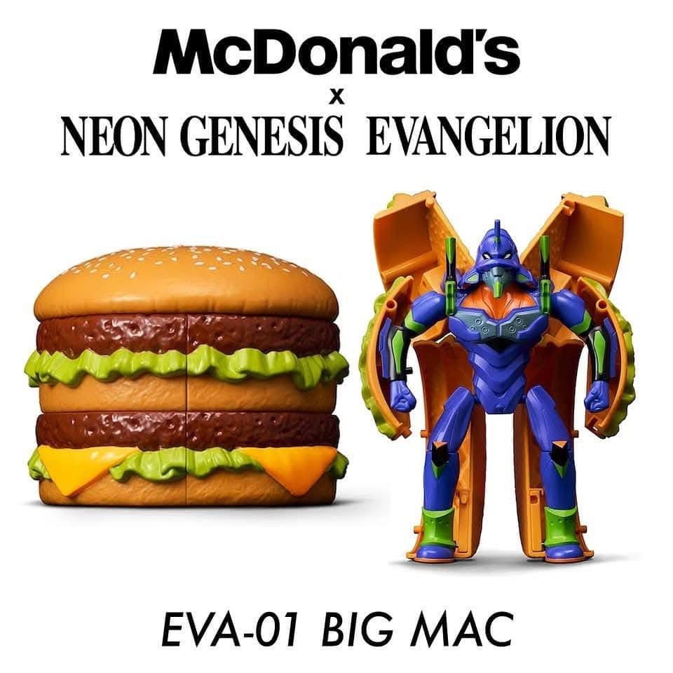 PREORDER Mcdonald's Evangelion Set (Product seal and Box condition not guaranteed)