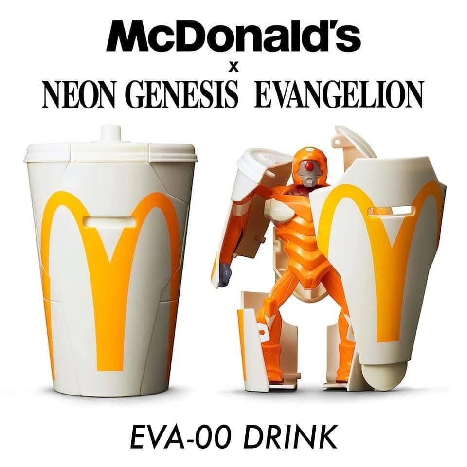 PREORDER Mcdonald's Evangelion Set (Product seal and Box condition not guaranteed)