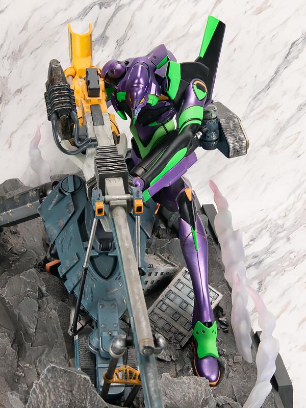 PREORDER "Rebuild of Evangelion Operation Yashima Evangelion Unit-01 Premium Metallic Color Ver. Statue "