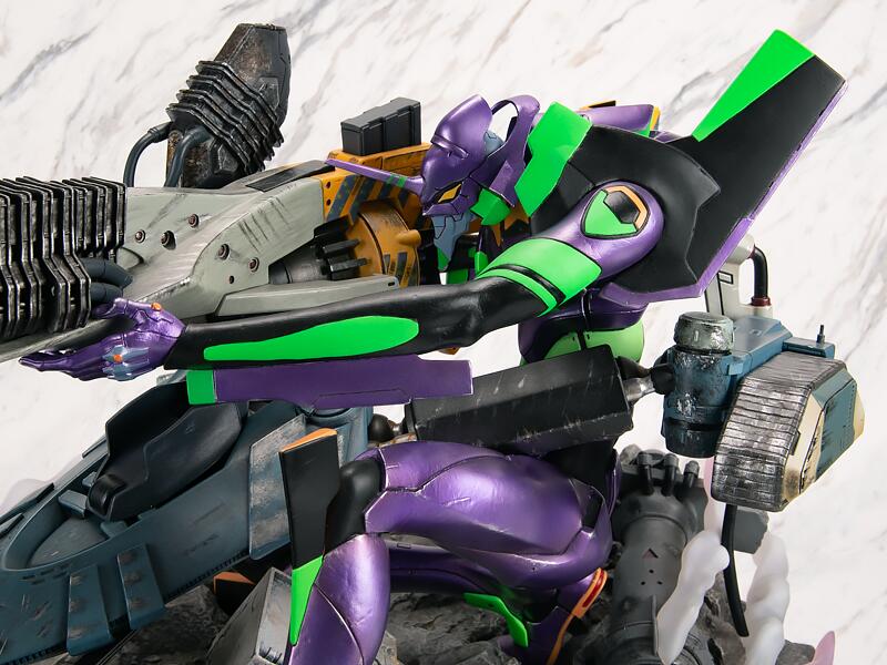 PREORDER "Rebuild of Evangelion Operation Yashima Evangelion Unit-01 Premium Metallic Color Ver. Statue "