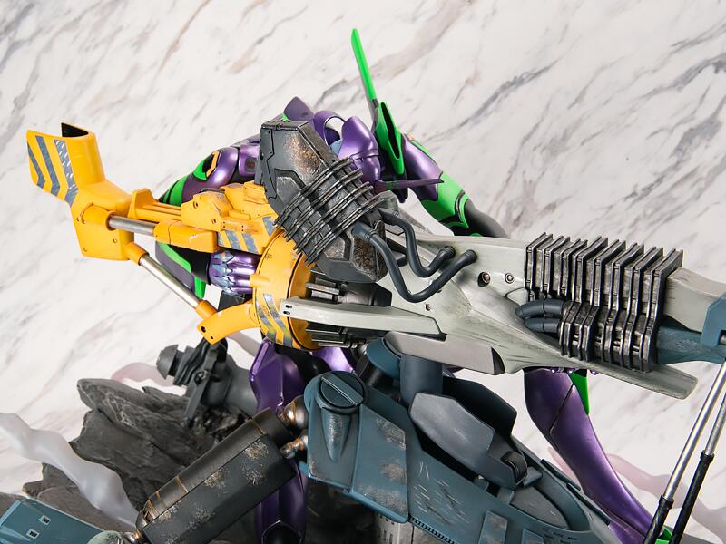 PREORDER "Rebuild of Evangelion Operation Yashima Evangelion Unit-01 Premium Metallic Color Ver. Statue "