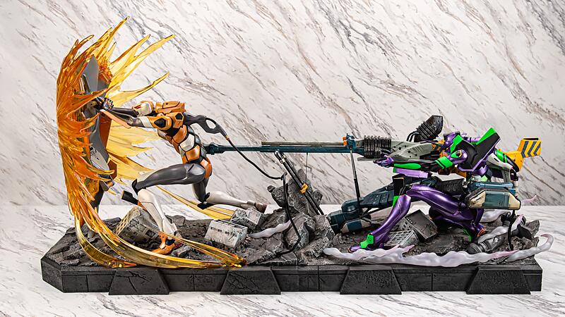 PREORDER "Rebuild of Evangelion Operation Yashima Evangelion Unit-01 Premium Metallic Color Ver. Statue "