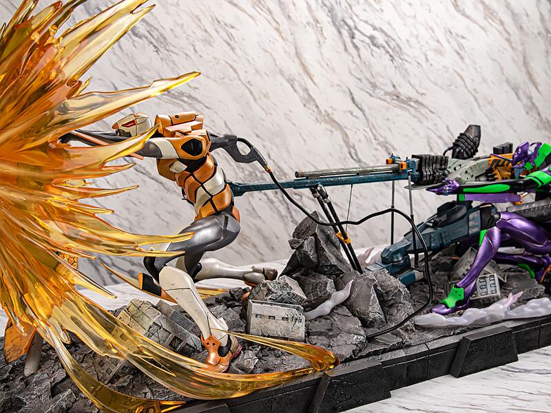 PREORDER "Rebuild of Evangelion Operation Yashima Evangelion Unit-01 Premium Metallic Color Ver. Statue "