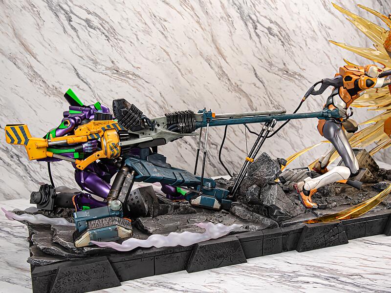 PREORDER "Rebuild of Evangelion Operation Yashima Evangelion Unit-01 Premium Metallic Color Ver. Statue "