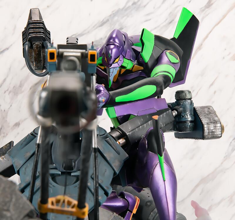 PREORDER "Rebuild of Evangelion Operation Yashima Evangelion Unit-01 Premium Metallic Color Ver. Statue "