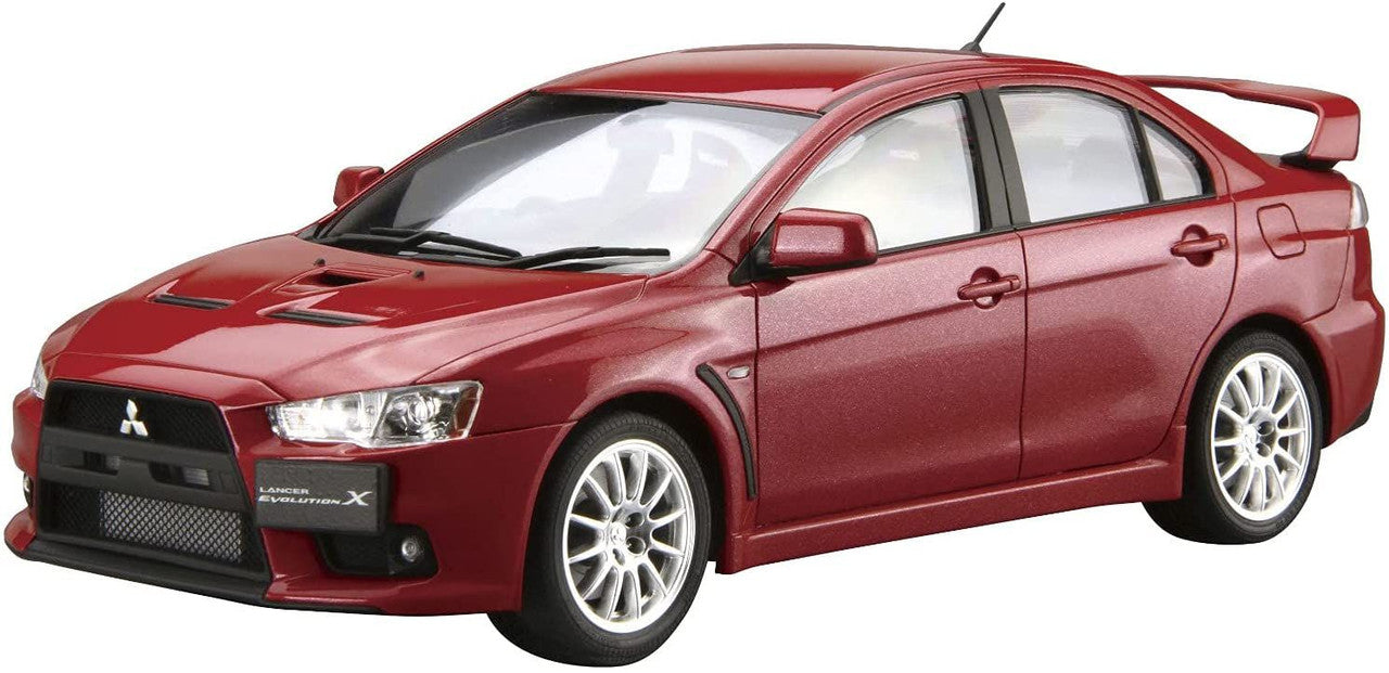 PREORDER Aoshima The Model Car 1/24 Mitsubishi CZ4A Lancer Evolution Final Edition '15 Plastic Model
