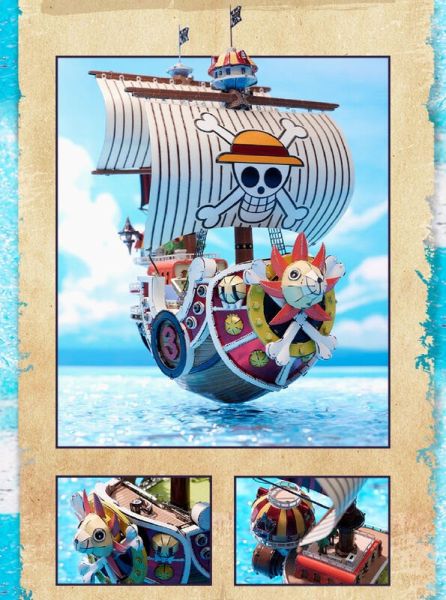 PREORDER One Piece BN Metal Works Thousand Sunny Model Kit