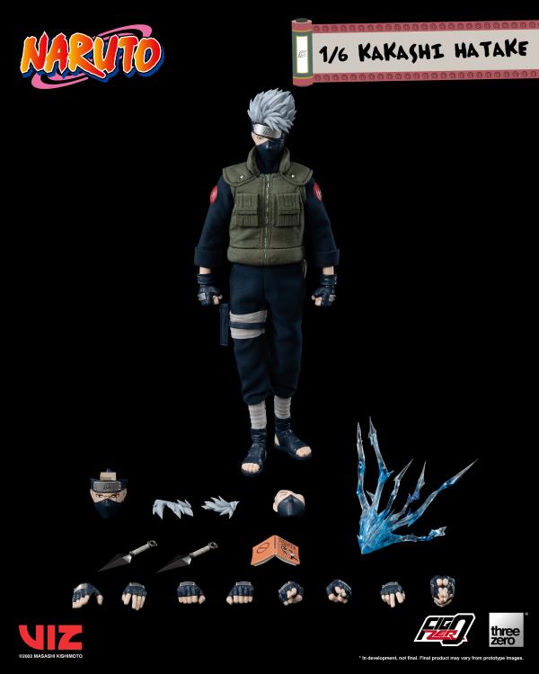 PREORDER Naruto FigZero Kakashi Hatake 1/6 Scale Collectible Figure