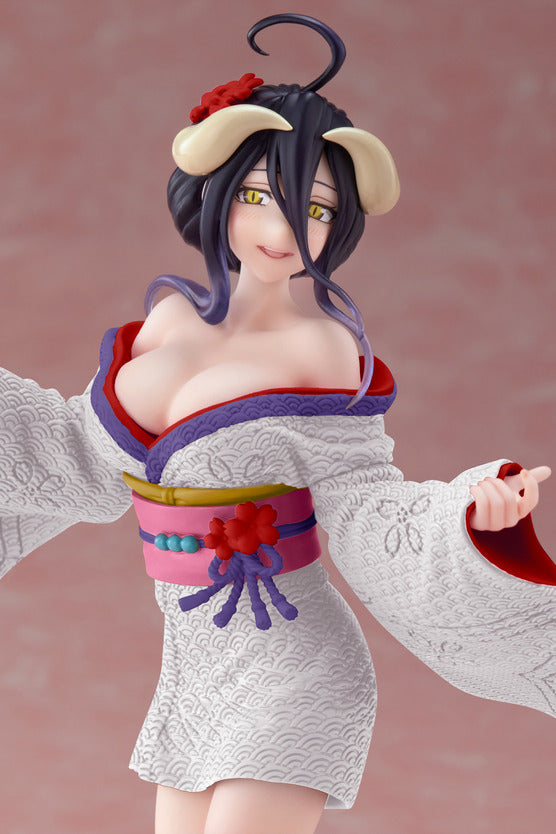 PREORDER Overlord Coreful Figure - Albedo (Sakura Kimono Ver.) Renewal Edition