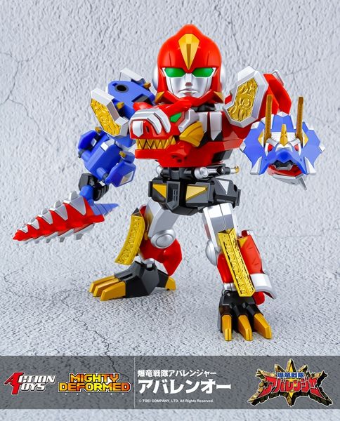 PREORDER MIGHTY DEFORMED ABARENOH / DINO THUNDER THUNDERSAURUS MEGAZORD