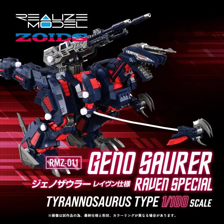 PREORDER 1/100 Realize RMZ-011 Geno Saurer Raven Ver.