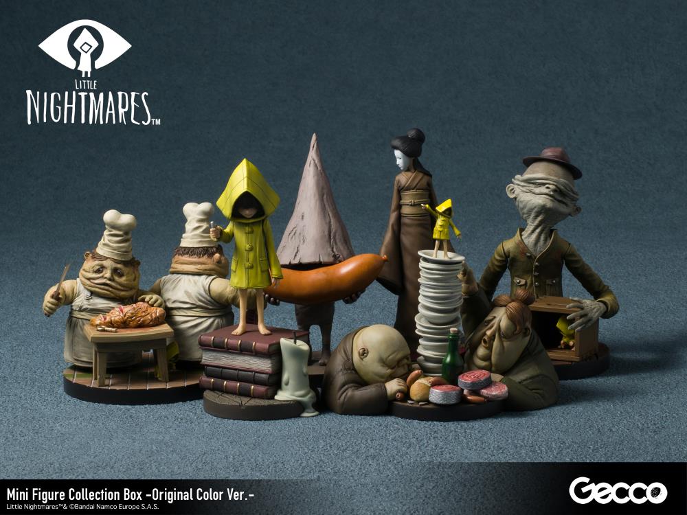 PREORDER Little Nightmares Mini Figure Collection (Original Color Ver.) Box of 6 Figures