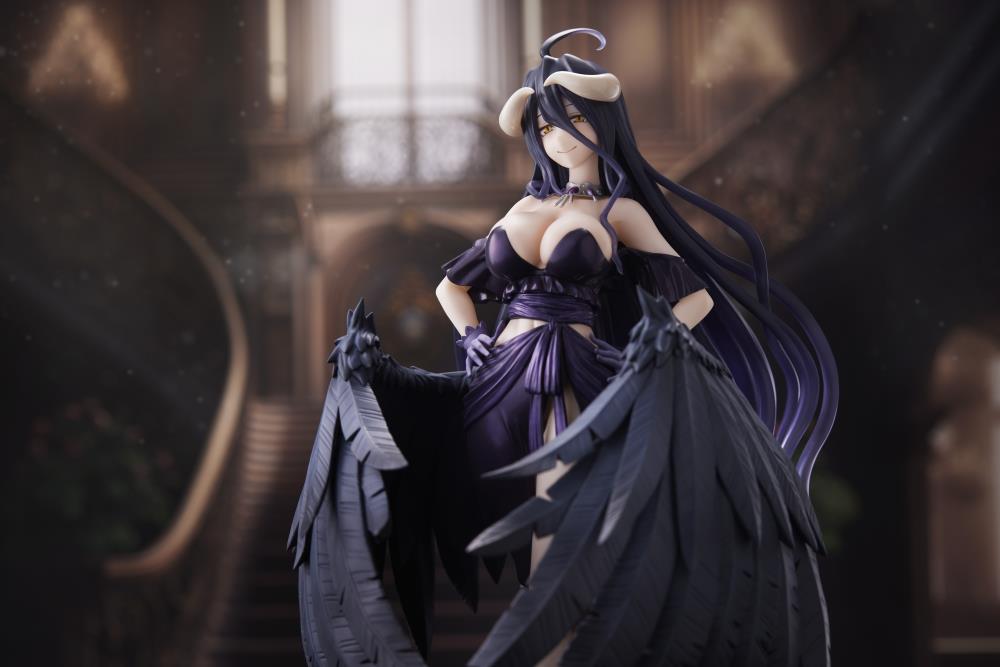 PREORDER Overlord IV AMP+ Figure - Albedo (Black Dress Ver.)