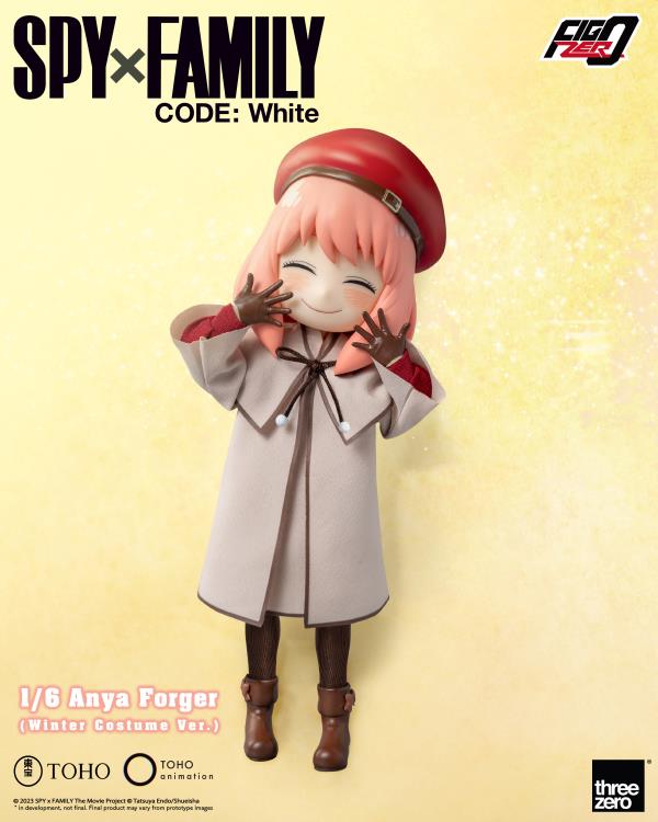 PREORDER Spy x Family Code: White FigZero Anya Forger (Winter Costume Ver.) 1/6 Scale Figure