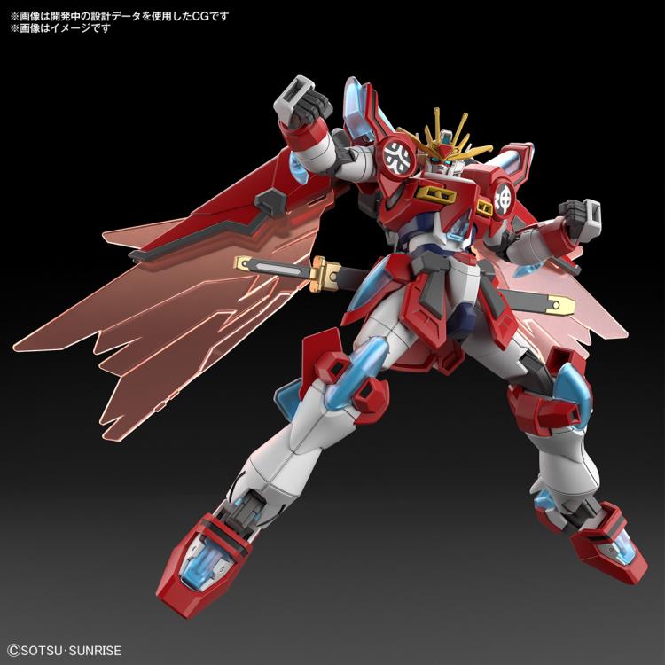 PREORDER Gundam Build Metaverse HGGBM Shin Burning Gundam 1/144 Scale Model Kit