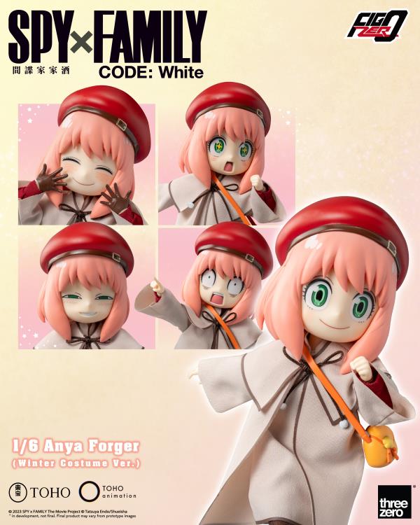 PREORDER Spy x Family Code: White FigZero Anya Forger (Winter Costume Ver.) 1/6 Scale Figure
