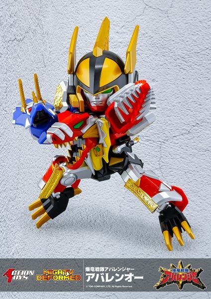 PREORDER MIGHTY DEFORMED ABARENOH / DINO THUNDER THUNDERSAURUS MEGAZORD