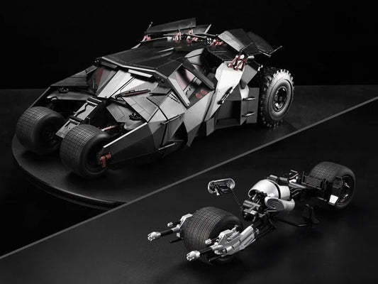 PREORDER Modoking DC The Dark Knight Tumbler And Bat-Pod Deluxe 1/12 Scale Model Kit