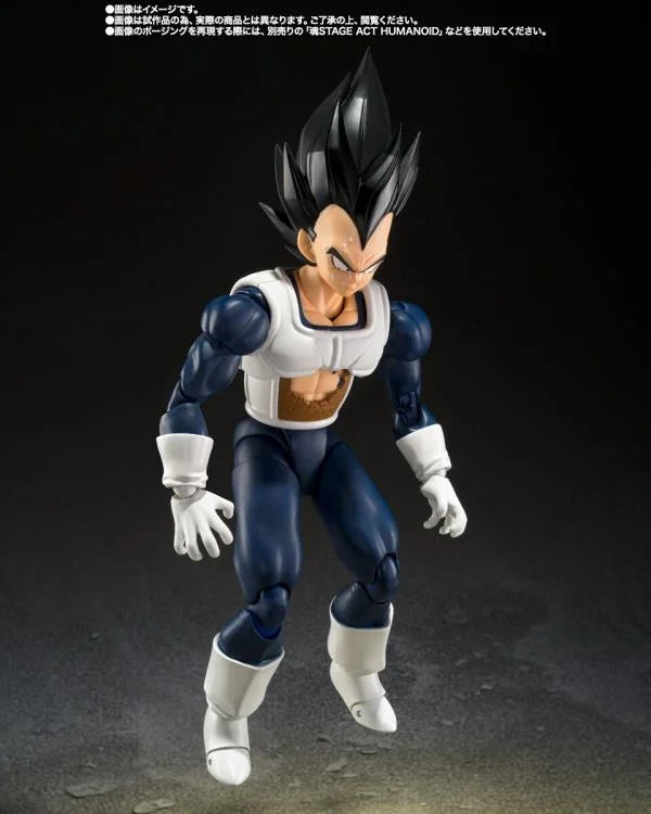 PREORDER Dragon Ball Z S.H.Figuarts Vegeta (Older Style Battle Clothes) Exclusive
