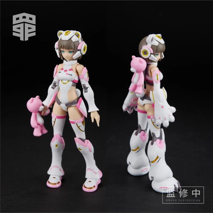 PREORDER Seven Deadly Sins SIN-03 Sloth with Honey the Bear and Coconut the Rhino Crash 1/10 Scale Model Kit