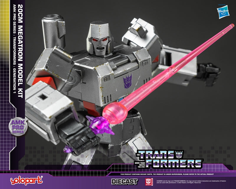 PREORDER YOLOPARK - Transformers: Generation 1 AMK PRO Series 20cm Megatron Model kit