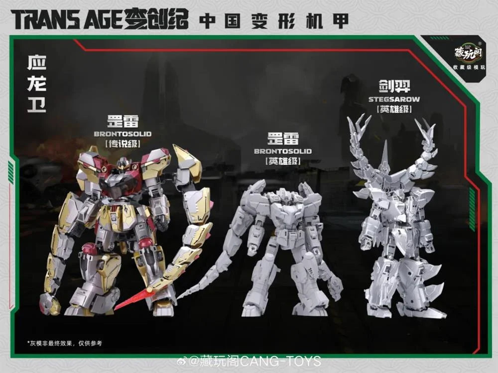 PREORDER Trans Age TA-HYL004 Hero Class Brontosolid