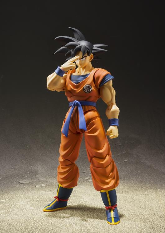 IN STOCK S.H.Figuarts SON GOKU A SAIYAN RAISED ON EARTH