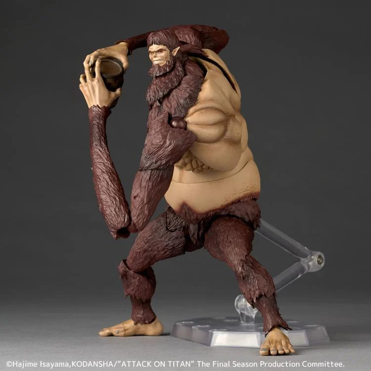 PREORDER Attack on Titan Amazing Yamaguchi Revoltech NR097 Beast Titan Action Figure