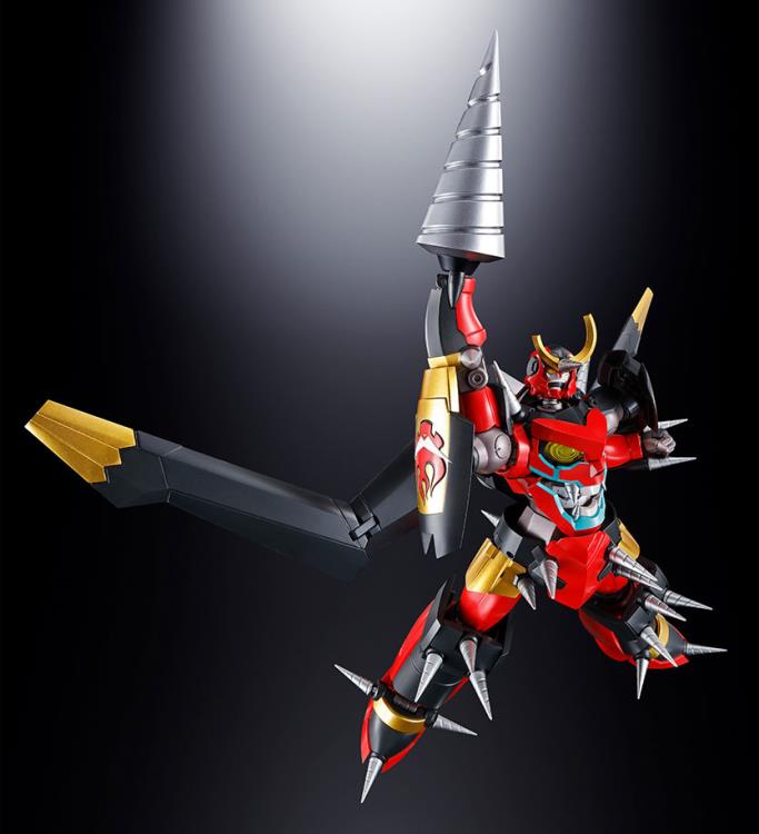 IN STOCK Chogokin Damashii GX-107 Completely Transformed Combined Gurren Lagann & Giant Rotation Giga Drill Set