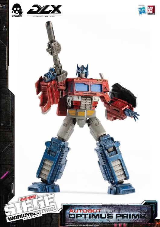 PREORDER Transformers: War for Cybertron Trilogy DLX Scale Collectible Series Autobot Optimus Prime Action Figure