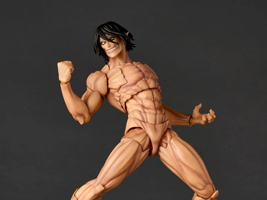 PREORDER Attack on Titan Amazing Yamaguchi Revoltech NR057 Attack Titan (Eren Yeager) Action Figure