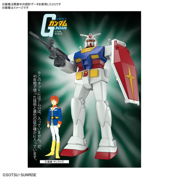 PREORDER Mobile Suit Gundam Best Mecha Collection RX-78-2 Gundam (Revival Ver.) 1/144 Scale Model Kit