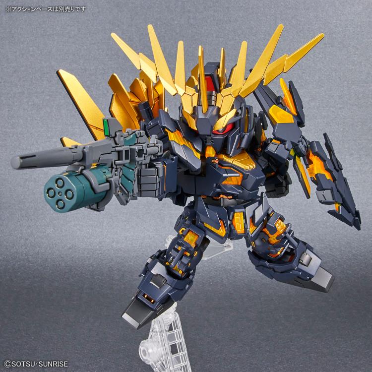 IN STOCK Mobile Suit Gundam SD Gundam Cross Silhouette Unicorn Gundam Unit 2 Banshee (Destroy Mode) & Banshee Norn Parts Set